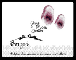 BORGERI vino doc bolgheri